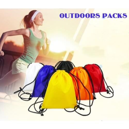 Drawstring Bags Toiletry Bag Waterproof Package Travel Clothes Luggage Shoe Pocket Storage Organize Bag Polyester Draw Pocket