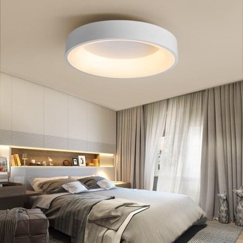 Nordic Style LED Ceiling Light Modern Simplicity Lighting Lamp Fixture Living Room Home Decor Balcony Remote Control