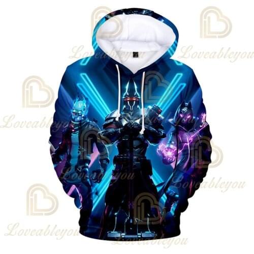 Hoodies Children Tops Men Sweatshirt 3D Printed Casual Long Sleeve Hoodies Sweatshirts Streetwear Fortnite Pullover Hoody
