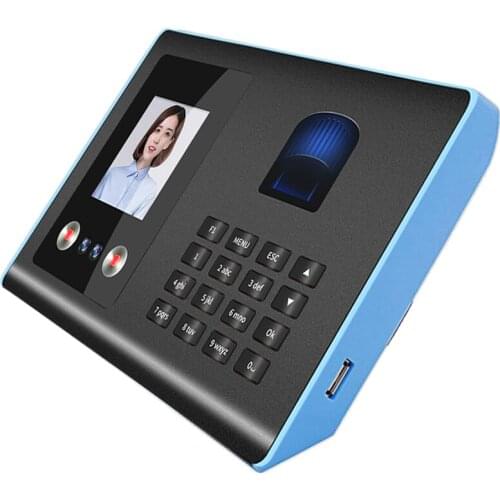 Face & Fingerprint Time Attendance Device Recorder TCP/IP Ethernet Software Working FA20