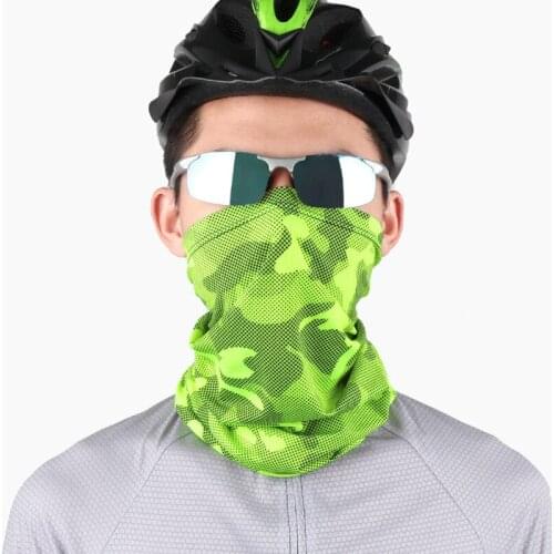 Cycling Headwear Summer Men Anti-Sweat Breathable Bicycle Face Cover Running Bicycle Bandana Sports Scarf Headband