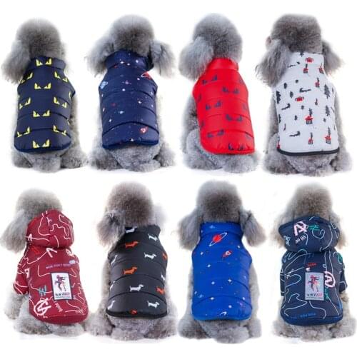 Winter Pet Dog Coat for Small Dog Clothes Warm Dog Coat Jacket Puppy Outfit Dog Coat Chihuahua Shih Tzu Clothing For Dogs