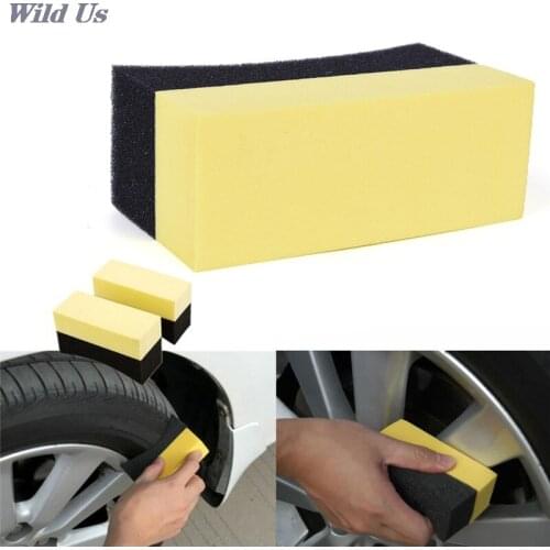 Multifunctional Car Wheels Brush Sponge Cleaning Tools Car Accessories For Car Truck Tire Hub Cleaning Dressing Polishing 1 Pc