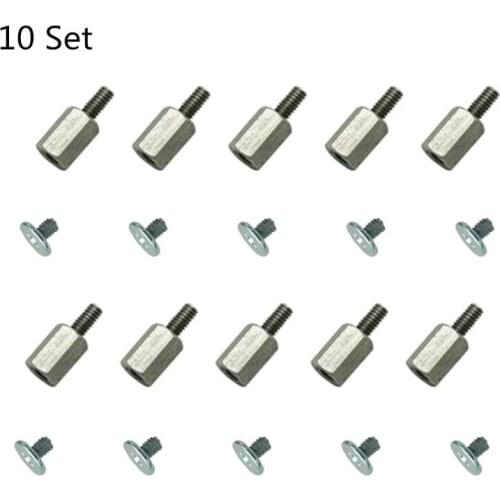 10 Set Hand Mounting Kits Stand Off Screw Hex Nut for A-SUS M.2 SSD Motherboard Dropshipping