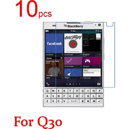10pcs Ultra Clear/Matte/Nano anti-Explosion LCD Screen Protector Film Cover For Blackberry Passport Q30 Q10 Q5 Q20 Protective