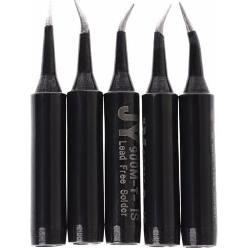 5 Pcs Solder Soldering Iron Tip 900M-T-SI Lead Free For Saike 936 852d+ 909D Solder Iron Tips