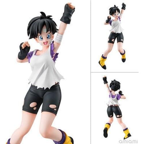 19CM Bideru Videl Anime Figures Girl PVC Toy Restoring Enegy Short Hair Model Toy Gifts Children Pet Mini Kawaii Desktop Pops