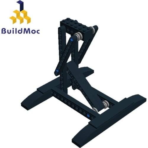 Buildmoc new Bracket (bracket only) suitable for air-resistant X-wing fighter display stand building blocks building DIY toys