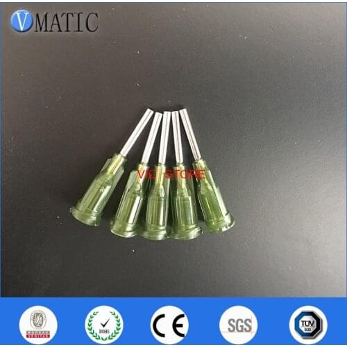 Free Shipping 100Pcs Luer Lock Dispensing Needle 1/2 Inch 14G Dispenser Needle