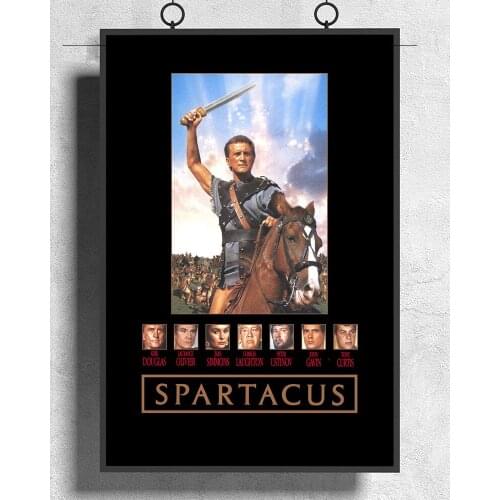 L011 SPARTACUS Movie 1960 Classic 01Silk Fabric Poster Art Decor Indoor Painting Gift