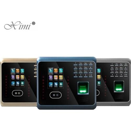 ZK UF100 Time Attendance Machine USB Fingerprint Face Facial RFID Card Employee Time Clock Time Recorder System with WIFI