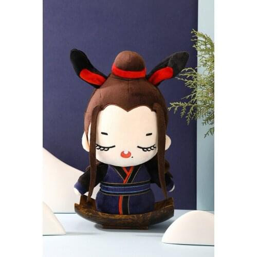 New Anime Grandmaster of Demonic Cultivation The Untamed Wuxian Xiao Zhan Doll MDZS Sa Copplay Props Gifts