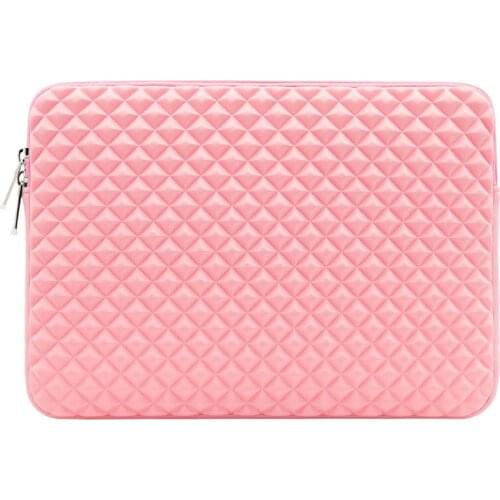 New Rainyear Laptop Bag Case Laptop Sleeve Cover for Macbook Air Acer Asus Lenovo 11 13 15.6 inch Waterproof Computer Bag Pink