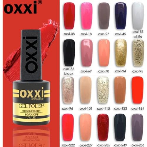 OXXI Nail Art Gel Polish 8ml Semipermanent uv Varnishes Gellac Manicure Desgin Color Hybrid Nail Polish Soak off Painting Gellak