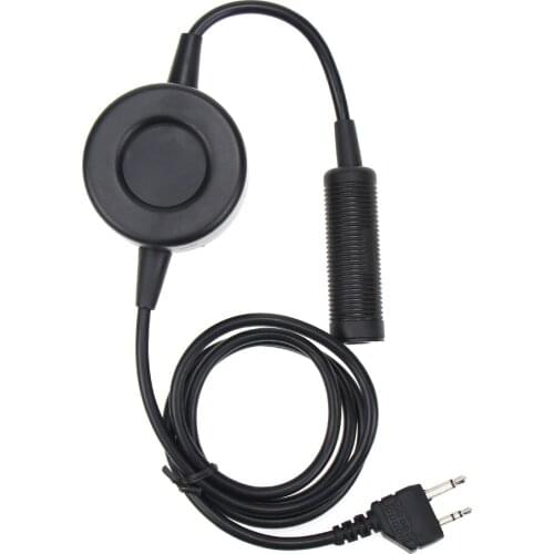 Tactical U94 Headset PTT Plug for KENWOOD Walkie Talkie ICOM Midland Motorola Radio Phone Military Headset Adapter