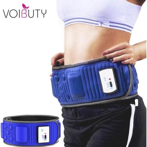 X5 Electric Slimming Belt Full Body Fitness Massage Vibrating Weight Loss Rejection Fat Burning Waist Abdomen Massager Unisex