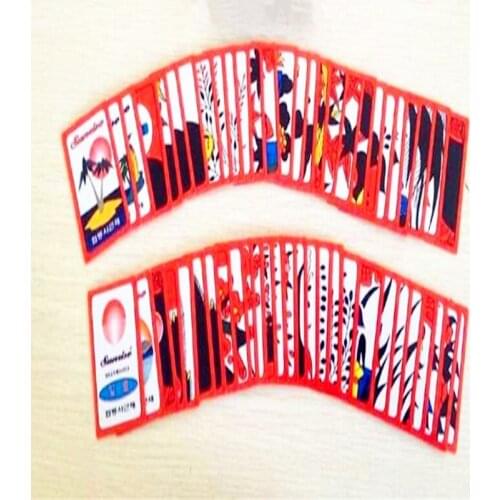 Korean Japanese PVC Waterproof Mahjong Gostop Go Stop Board Game Cards Popular Family Party Table Game Go-stop Hanafuda cards