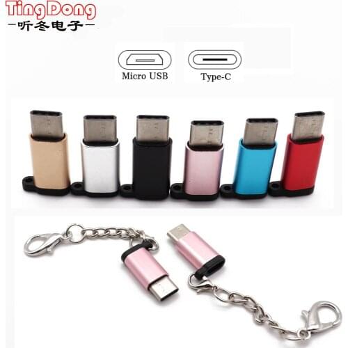 Type C OTG Adapter Micro USB to Type-C Converter Typec Charger Cable for Huawei P20 Samsung Galaxy S8 S9 Plus