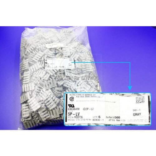 5P-LV GRAY COLOR Connectors terminals housings 100% new and Original parts
