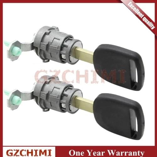 72185-S9A-013 Front Left Front Right Driver side door lock cylinder with Key Replace For Honda CR-V CRV 02-06/Element 03-11
