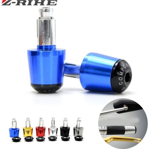 7/8'' 22mm CNC Aluminum motorcycle handlebar hand handle bar grips ends For yamaha MT -09 mt09 07 SJ6N XJ6 FZ6 SJ6S FZ6S FZ6 FZ8