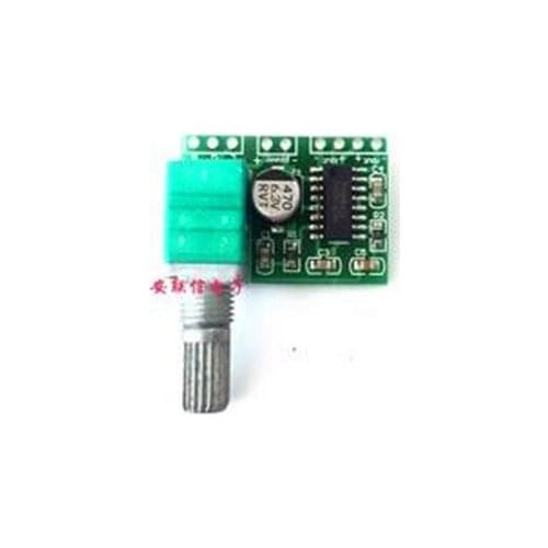 Free Shipping!!! PAM84035V digital/ Small Class D amplifier board /with switch potentiometer /Electronic Component