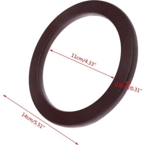 Wood Round Shaped Handle Replacement for Handbags Women Travel Causal Beach Bags