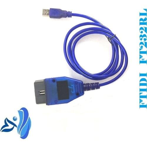 10PCS FT232RL USB KKL VAGCOM 409.1 OBDII Diagnostic Cable Vag-Com Interface Cable VAG KKL 409 Diagnostic Interface