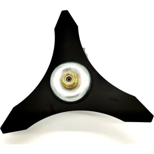 Lawn mower trimming accessories three-tooth manganese steel alloy triangle blade weed accessories home tools