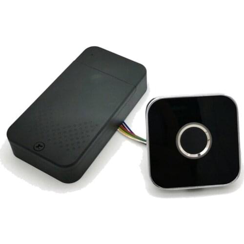 K236-A+R502-AW DC6V 4XAAA Battery Case With Fingerprint Control Board Admin/User Fingerprint For Access Control System