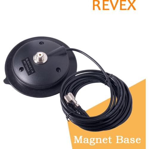 Nagoya 160mm Magnet Base 5M 5meter RG-58A/U Cable PL259 to SO-239 Mount For Camera mobile radio Car Radio KT-8900 KT8900 BJ-218