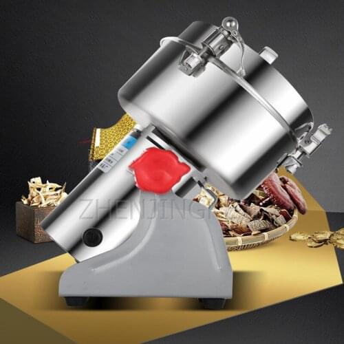 Large Capacity Chinese Medicine And Whole Grains And Commercial Home Notoginseng Powder Mill Ultra-Fine Mill 2500g 220V 4100w