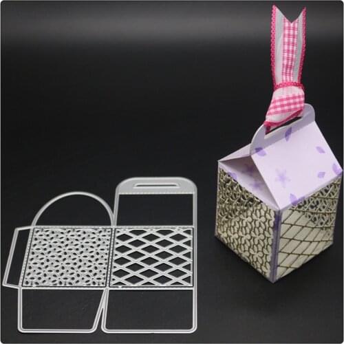 YINISE 1691 Candy Box Cut Metal Cutting Dies For Scrapbooking Stencils DIY Album Cards Decoration Embossing Folder Die Cuts CUT