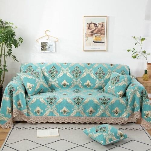 New Sofa Covers For Living Room Sofa Blanket Lace Bedspread Sofa Cover Dust Cover Tapestry Throw Blankets Home Decorative F8657