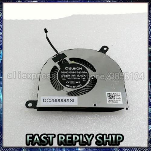 SHELI original for laptop cooler fan DC28000IXSL EG50050S1-CB00-S9A P5F39 0P5F39 CN-0P5F39 test good free shipping