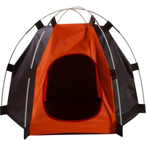 1PC Pet Cat Dog House Portable Foldable Cute Dots Pet Tent Outdoor Indoor Tent For Kitten Cat Small Dog Puppy Kennel Tents New