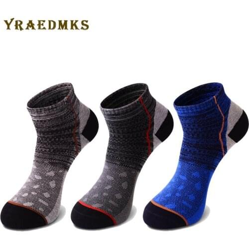 Professional Cotton Breathable Mens Outdoor Sport Socks Summer Thin Running Riding Racing Trekking Sport Socks for Men