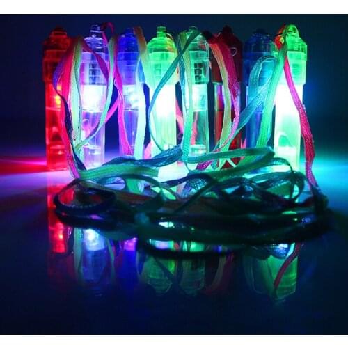 Party luminous Whistle Colorful Flash Children Whistle Toy Rave Accessories Glow In The Dark Rave Festival
