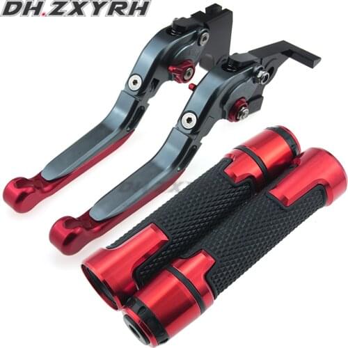 CNC Extendable Foldable Motorcycle brake Clutch Levers Handlebar Hand Grips For Aprilia RS125 RS 125 2006-2010 2007 2008 2009
