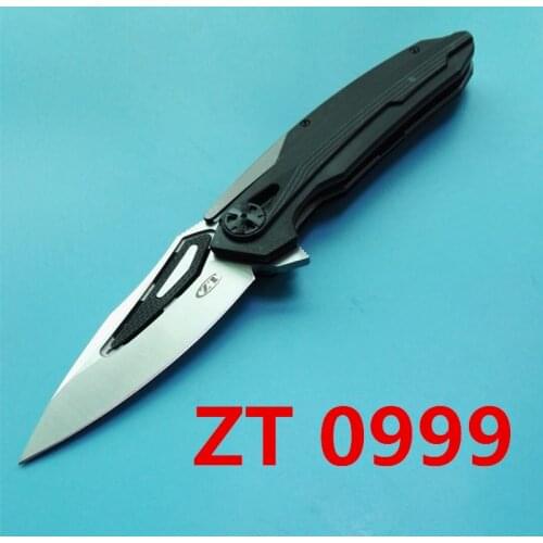 ZT 0999 D2+G10 (mark CTS-204P) G10+steel handle high hardness sharp Blade Tactical Folding Outdoor Camping Survival EDC tool