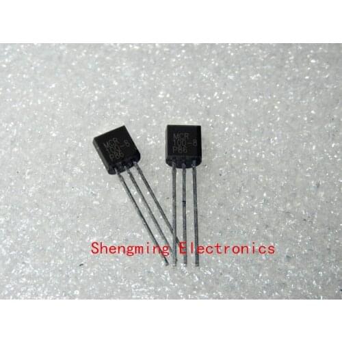 1000pcs MCR100-8 TO-92 transistor