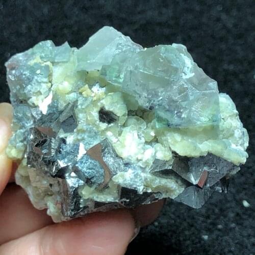 109.8gNatürliche durchsichtige Fluorchlorkohlenwasserstoffarseopyrit Mineralringvenen Geologie Unterricht Stein Hausdekoration