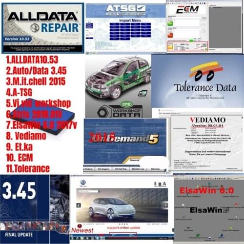2021 Alldata + Mit.chell+Auto.Data+ ATSG +Vivid workshop +Atris+ elsawin + vidiamo + Et.ka + ECM + Tolerance car repair software