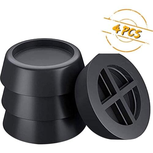 4pcsAnti Vibration Washing Machine Foot Pads For Washer And Clothes Mute Furniture Anti Vibration Shock Proof Non Slip Feet Pads