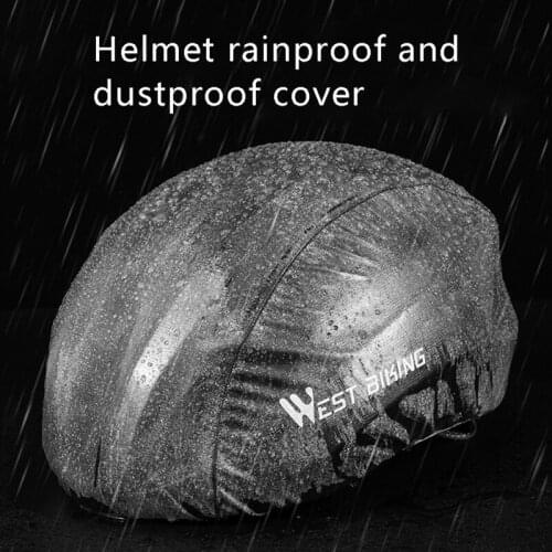 Bicycle Helmet Rain Cover Riding Windproof Dust Reflective Rain Cover Waterproof Road Mountain Bike Helmet Rain Cover