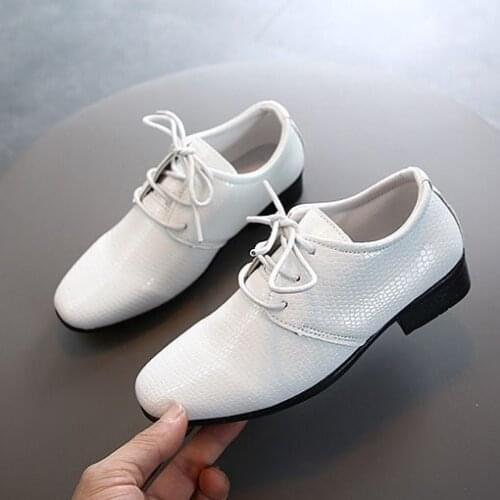 2020 New Spring Summer Autumn Kids Shoes For Boys Girls British Style Childrens Casual Sneakers Pu Leather Fashion Shoes Hot