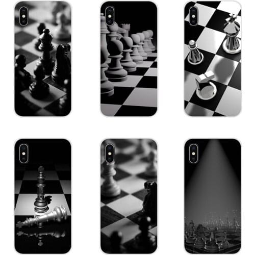 For Samsung Galaxy A3 A5 A7 A9 A8 Star A6 Plus 2018 2015 2016 2017 black and white chess Accessories Phone Cases Covers