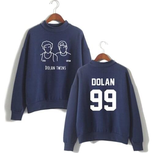 Dolan Twin Sweatshirts Women/men Casual Print Hoodies Loose Turtleneck Funny Streetwear Cool And Fashion Style Clothes