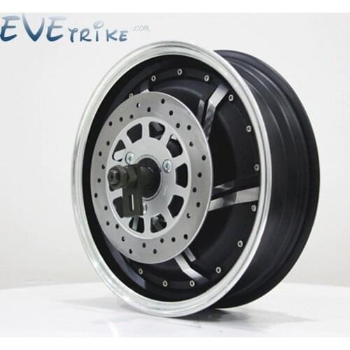 Evetrike 13inch 2000-8000W 48-60-72V Brushless DC Electric Scooter Electric Motorcycle In-Wheel Hub Motor and Full Kits On Query
