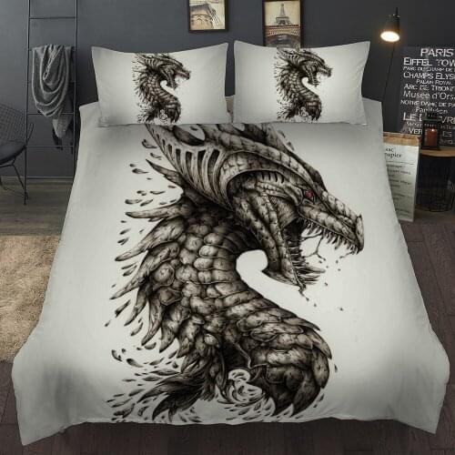 Bedding Set 3D Print Design Duvet Cover Sets King Queen Twin Size Dropshipping Gift Pterosaur